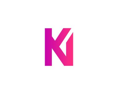 KNK Letter logosu DESIGN VECTOR TEMPLATE