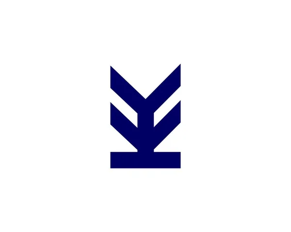 Plantilla Vector Diseño Letter Logo — Archivo Imágenes Vectoriales
