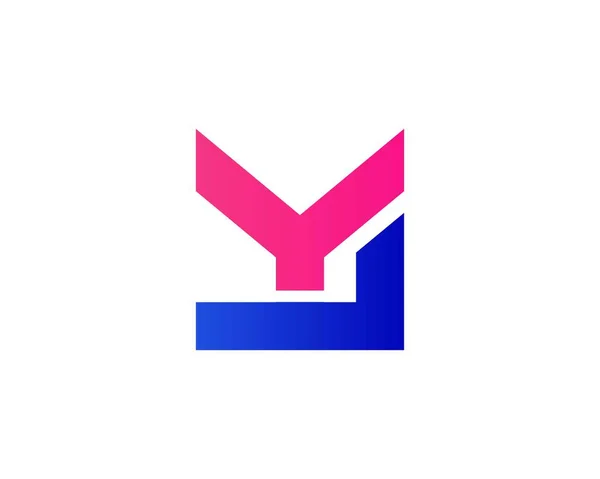 Letter Logo Design Vector Template — Vetor de Stock