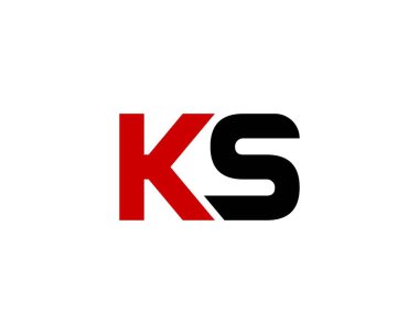 KS SK Letter logosu DESIGN VECTOR TEMPLATE