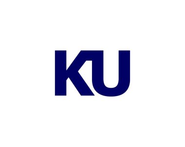 KU UK Letter Logosu DESIGN VECTOR TEMPLATE