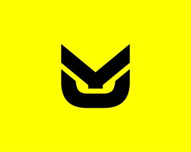 KU UK Letter Logosu DESIGN VECTOR TEMPLATE