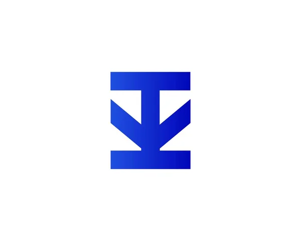 Letter Logo Tervező Vector Templát — Stock Vector