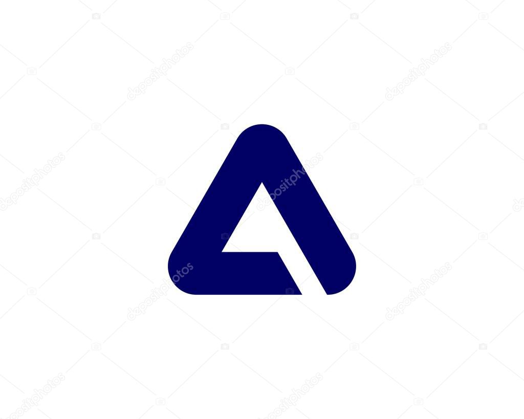La al letter logo design vector template