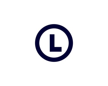 LO OL harf logo tasarım vektör şablonu