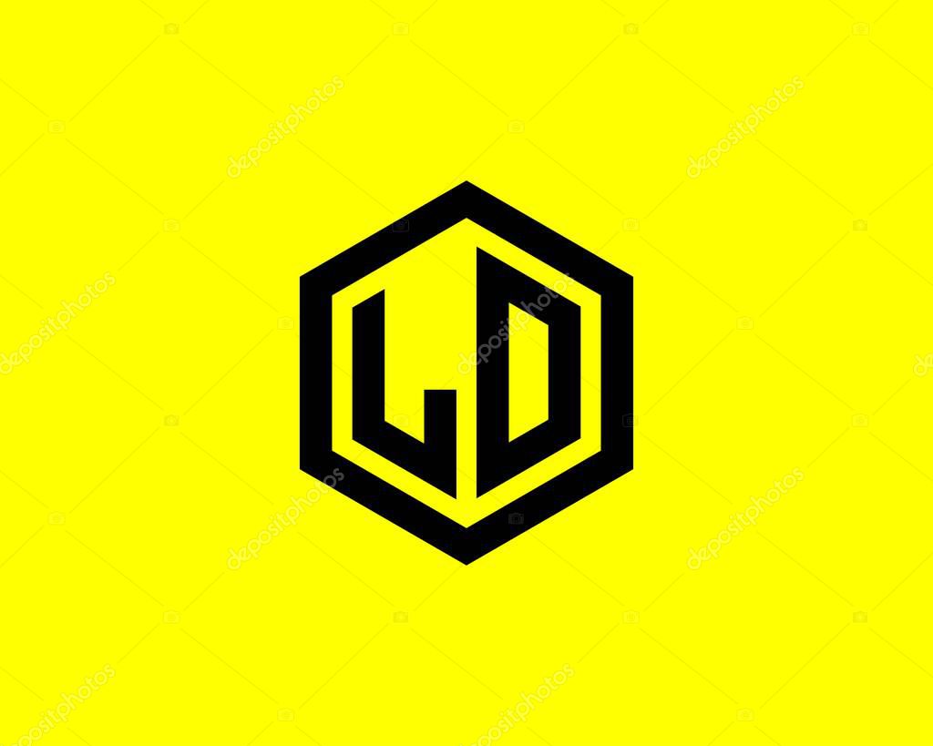 LO OL letter logo design vector template