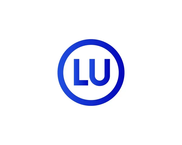 Letter Logo Design Vektorvorlage — Stockvektor
