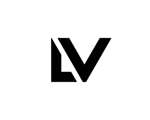 LV Letter Logo Design. Initial letters LV logo icon. Abstract letter LV  minimal logo design template. L V letter design vector with black colors.  lv logo 10456464 Vector Art at Vecteezy