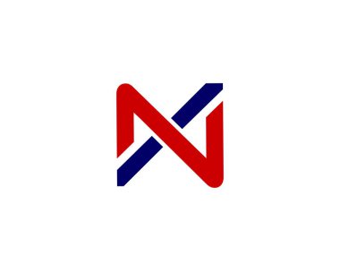 NX XN Letter logo tasarım vektör şablonu