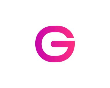 G OG GO Logo tasarım vektörü şablonu