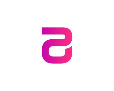 PO OP harf logo tasarım vektör şablonu