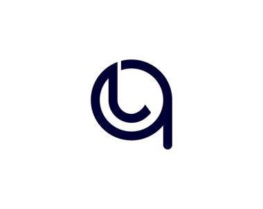 QL LQ harf logo tasarım vektör şablonu