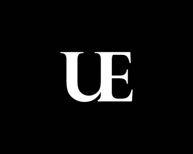 BAE AB harf logo tasarım vektör şablonu