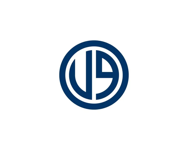 Літерний Вектор Дизайну Логотипу Шаблон — стоковий вектор
