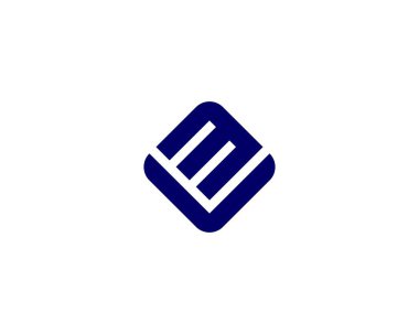 VM MV Letter logo tasarım vektör şablonu