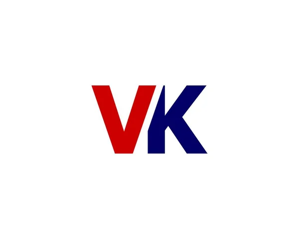 Vk Logo Design Vector Template: vetor stock (livre de direitos