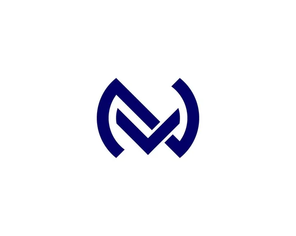 Brief Logo Design Vektorvorlage — Stockvektor
