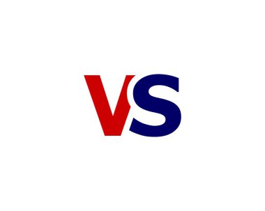 VS SV harf logo tasarım vektör şablonu
