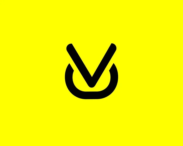 Písmeno Logo Design Vektorová Šablona — Stockový vektor