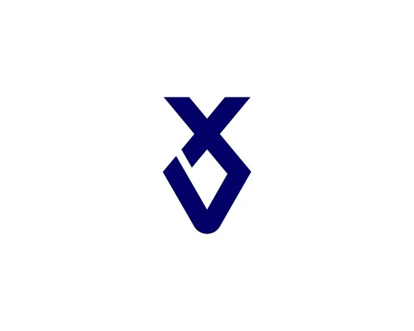 Vxxv字母标识设计矢量模板 — 图库矢量图片