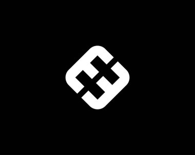 Biz EW harf logo tasarım vektör şablonu