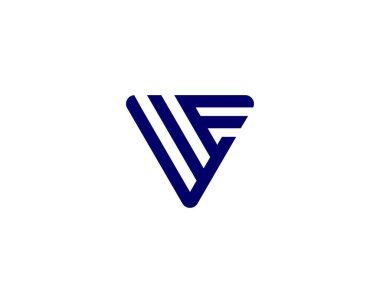 Biz EW harf logo tasarım vektör şablonu