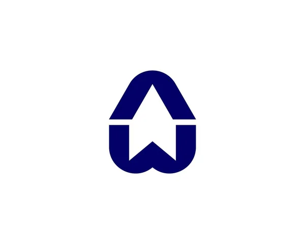 Písmeno Logo Design Vektorová Šablona — Stockový vektor