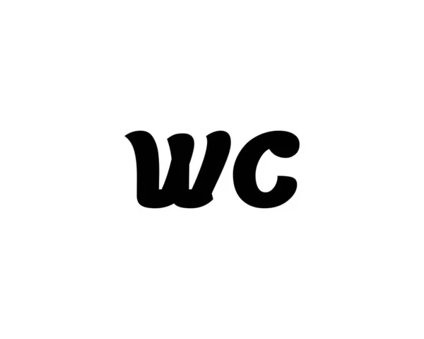 Cw字母标志设计向量模板 — 图库矢量图片