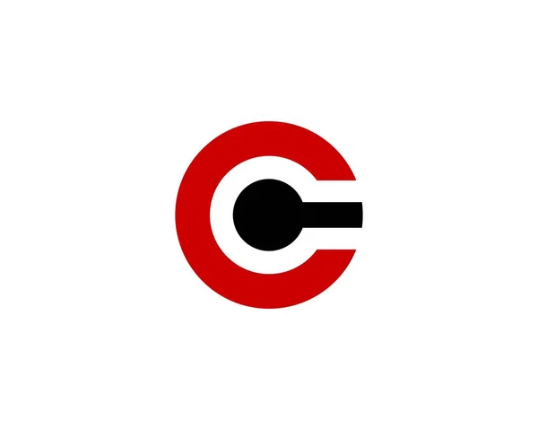 C CC Letter logo tasarım vektör şablonu