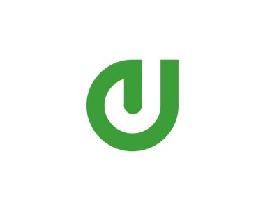 J J J harfi logo tasarım vektör şablonu