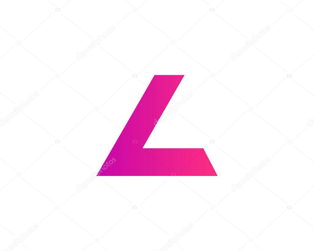 L LL letter logo design vector template
