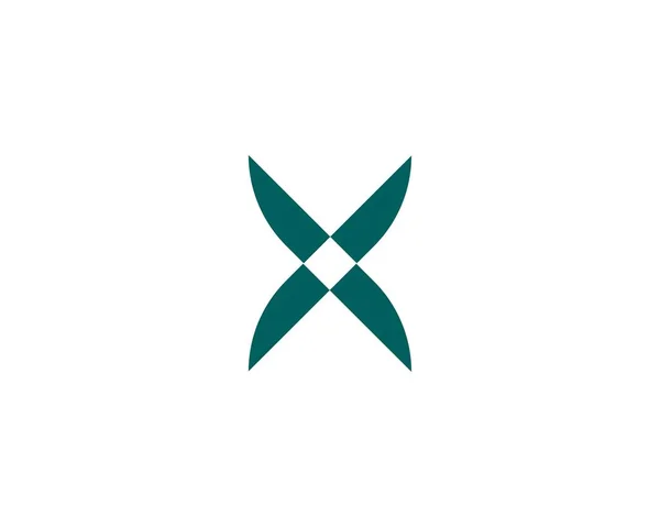 Lettera Logo Modello Vettoriale Progettazione — Vettoriale Stock