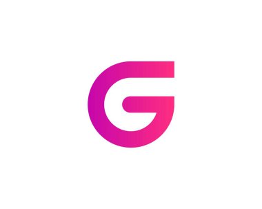 G GG letter logo design vector template