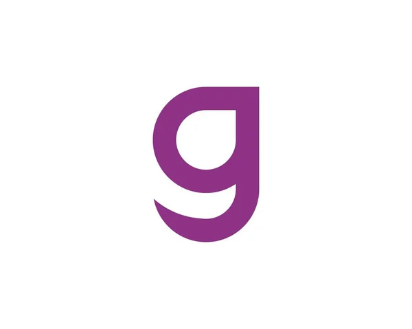 Schreiben Logo Design Vektorvorlage — Stockvektor