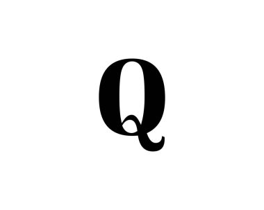 Q qq letter logo design vector template