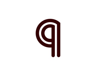 Q qq letter logo design vector template