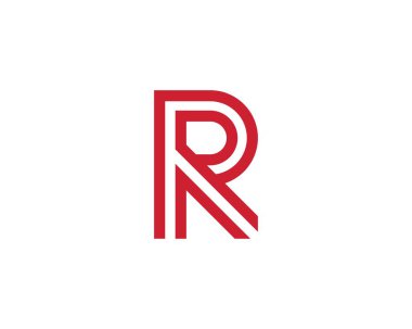 R RR letter logo design vector template