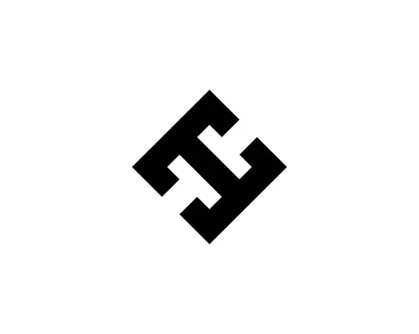 Letter Logo Design Vector Template — Vector de stock