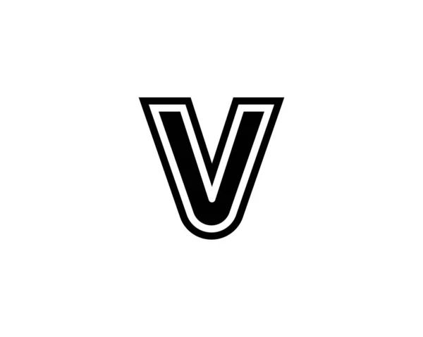 Vv字母标志设计向量模板 — 图库矢量图片