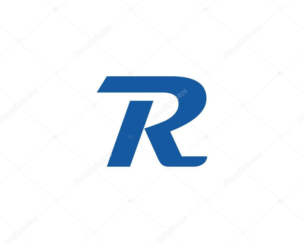 R RR letter logo design vector template