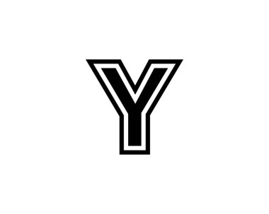 Y YY letter logo design vector template