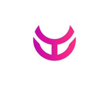 Y YY letter logo design vector template