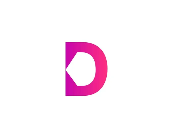 Templat Desain Logo Dan - Stok Vektor