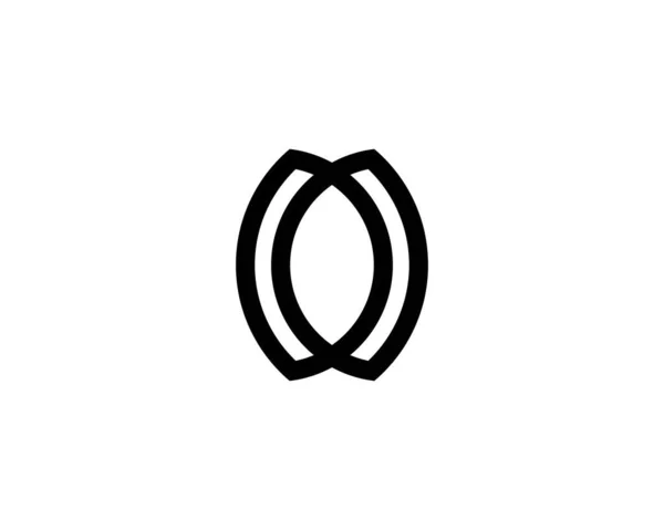 Письмо Дизайн Логотипа Векторный Шаблон — стоковый вектор