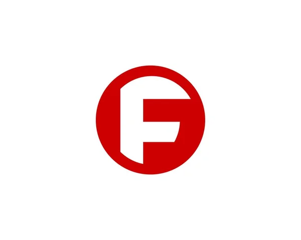 FとFfの文字ロゴデザインベクトルテンプレート — ストックベクタ