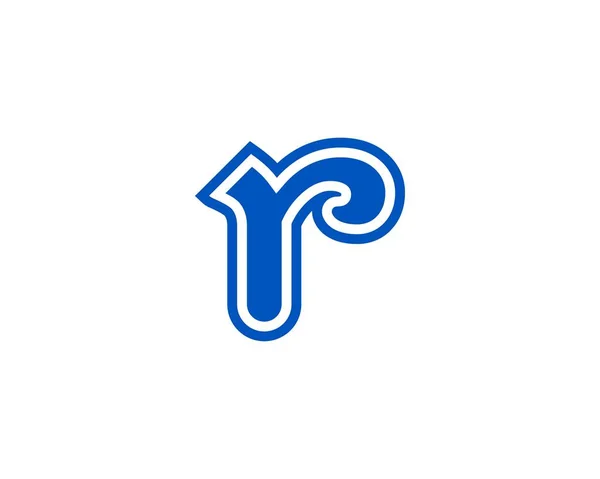 Och Bokstäver Logotyp Design Vektor Mall — Stock vektor