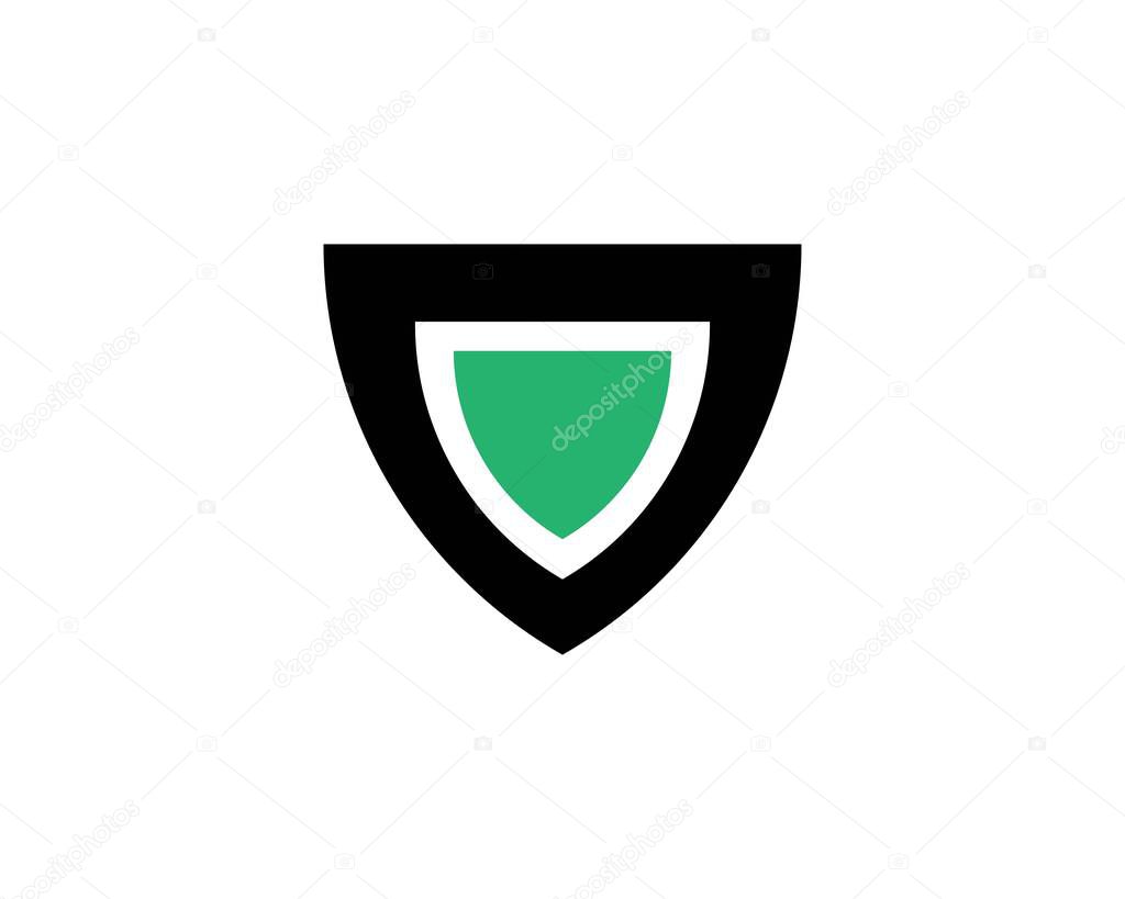 V and vv letter logo design vector template