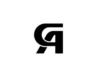 CA logo tasarımı. CA