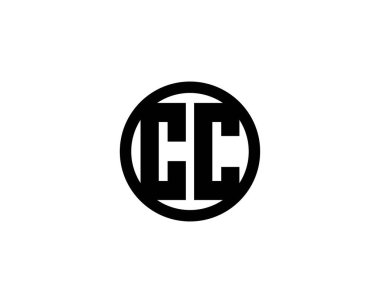 CC logo tasarımı. CC