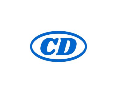 CD logo tasarımı. CD